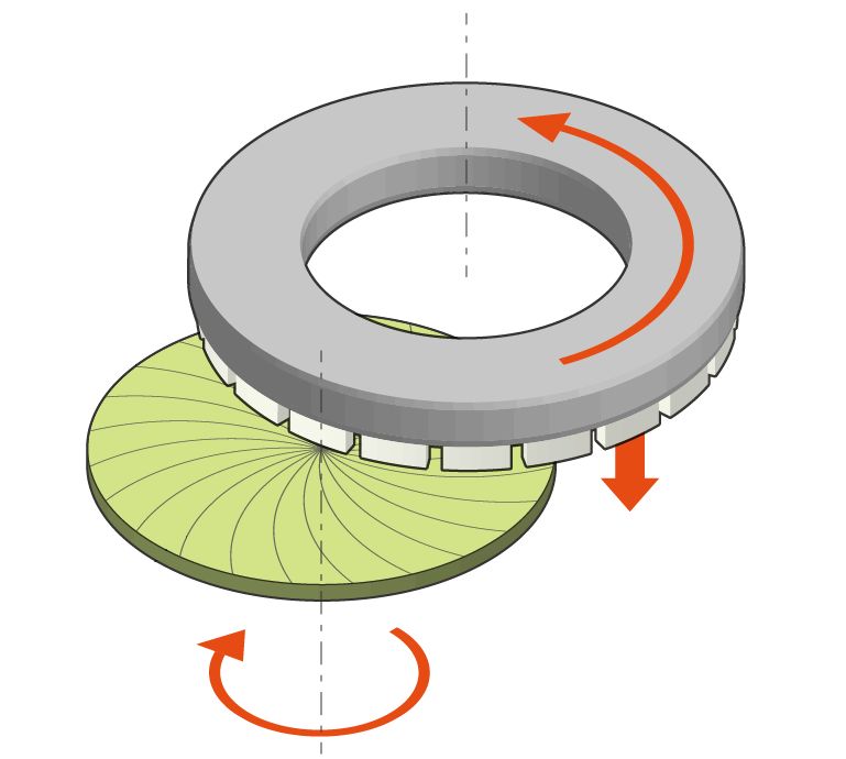 Surface grinding wheel