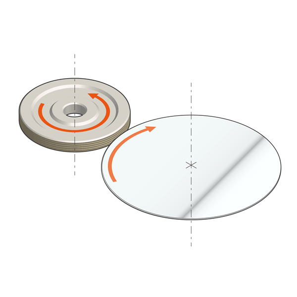 Problem-solving in edge grinding of compound wafers