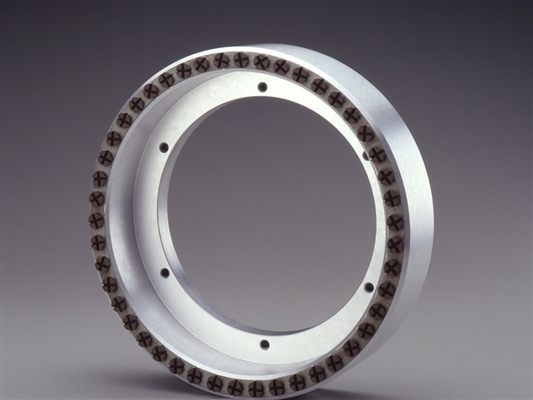 Diamond pellet wheel for surface grinding of hard brittle materials img