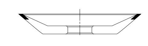 12V9 Dish (Corner with angle)