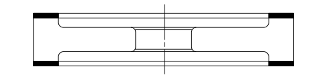 9A3 Dual-sided cup